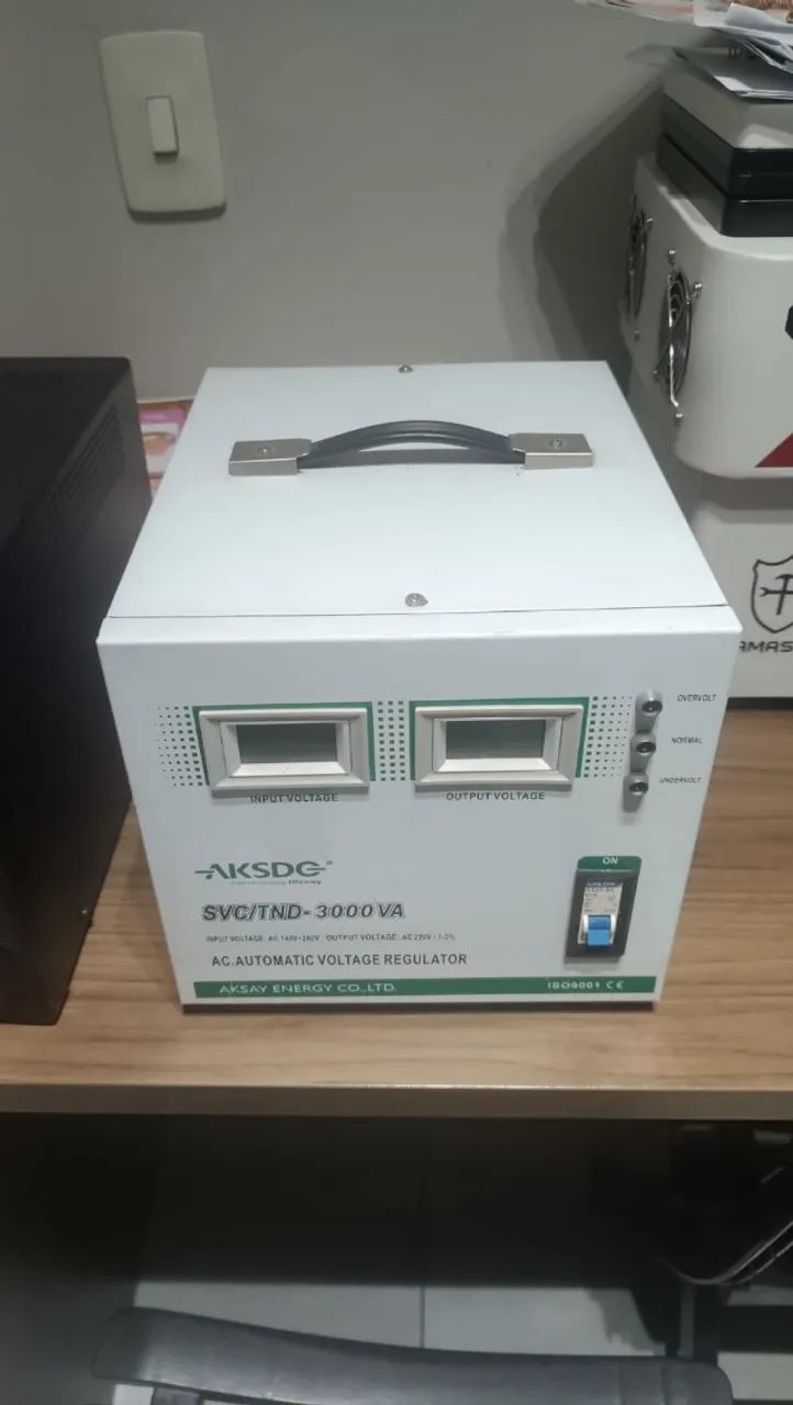 Estabilizador Svc Automático Servo 3kva - Foto 2