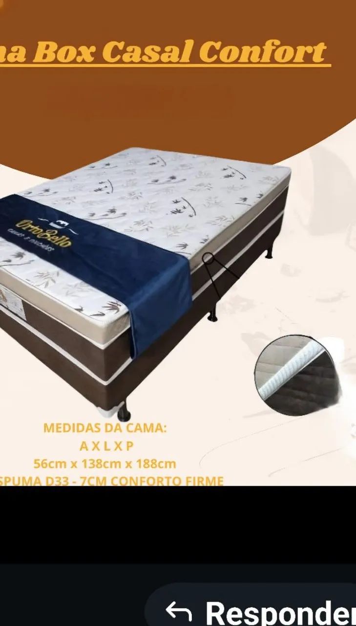 Cama box Casal Confort  - Foto 5