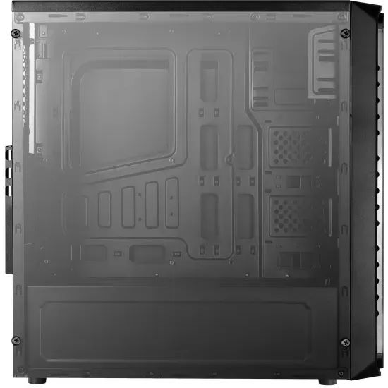Gabinete Na Caixa Gamer Aerocool 5200 ATX 3 FANS RGB - Foto 2