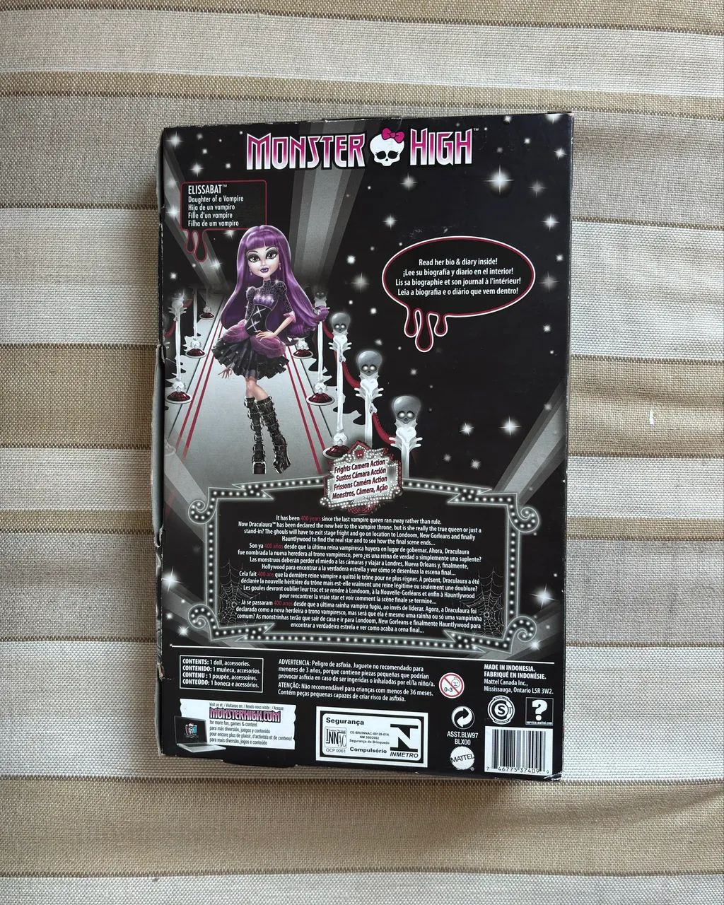 Monster High Elissabat Frights Camera Action - Foto 4