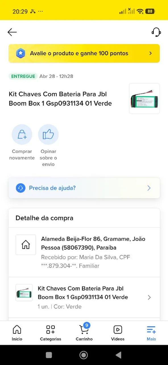 JBL BOOMBOX 1 ORIGINAL COM BATEIRA NOVA - Foto 2