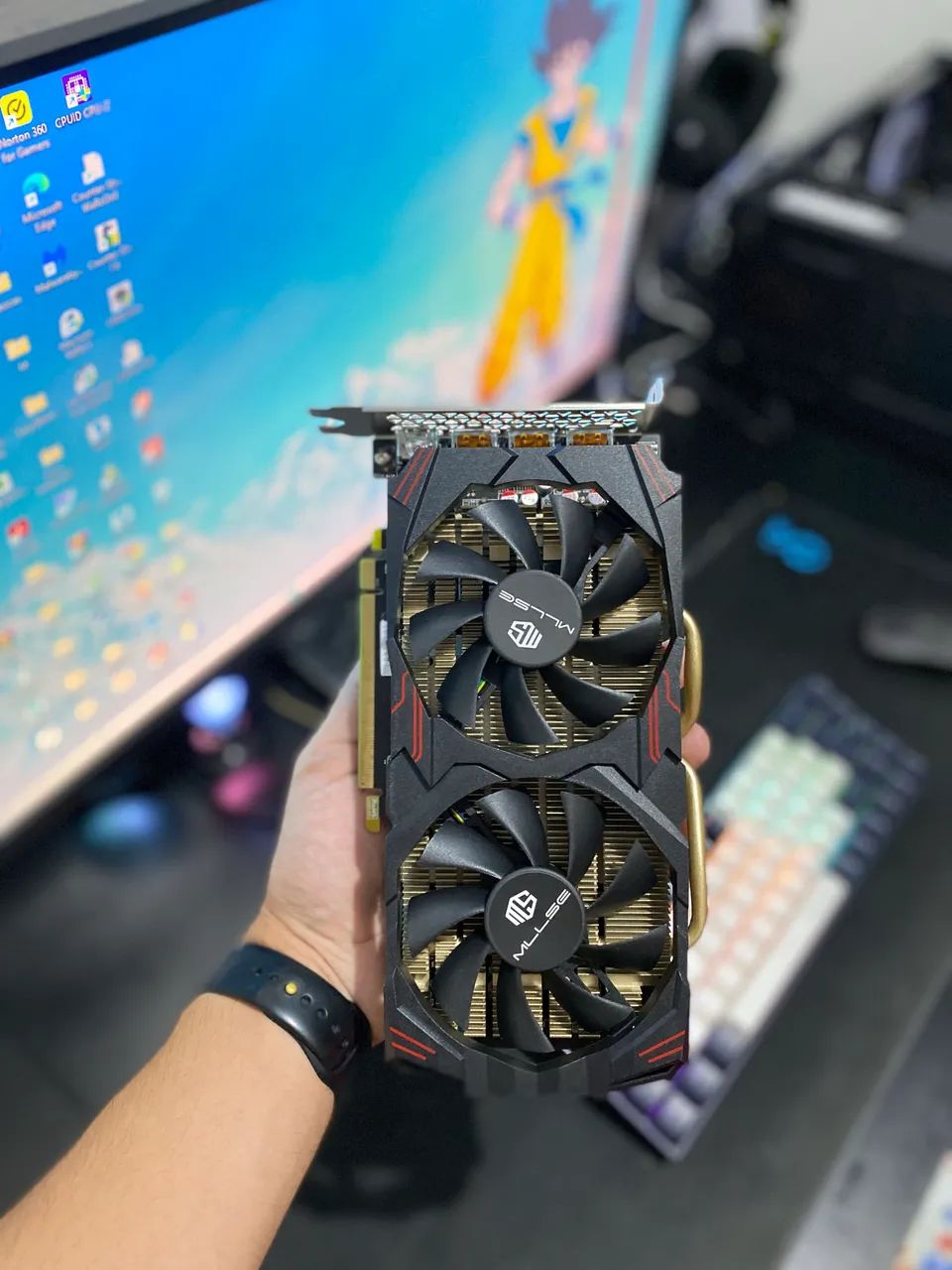Placa de vídeo RX580