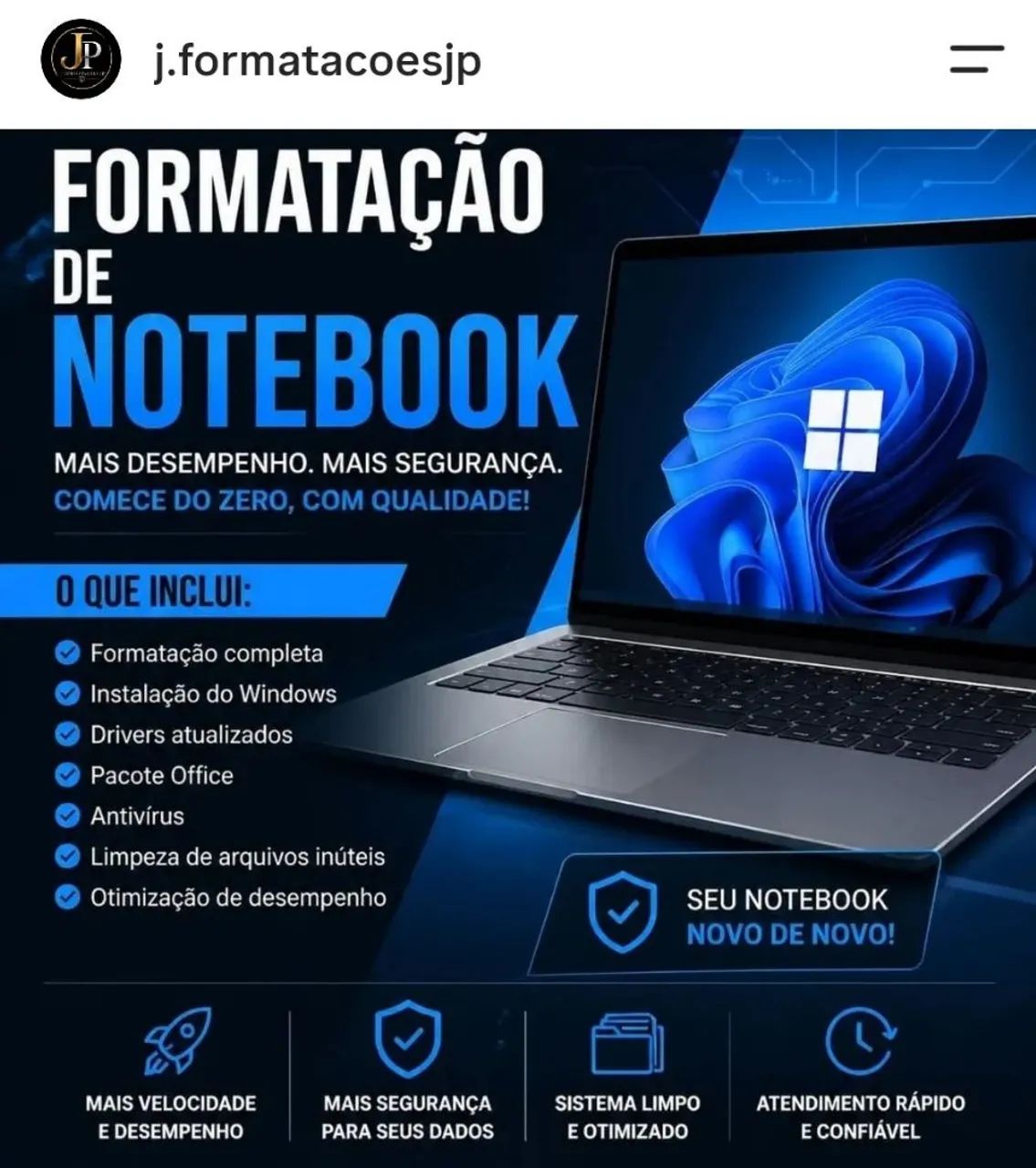 FORMATAÇÃO DE NOTEBOOK/ INSTALAÇÃO DO OFFICE /WINDOWS 11  - Foto 3