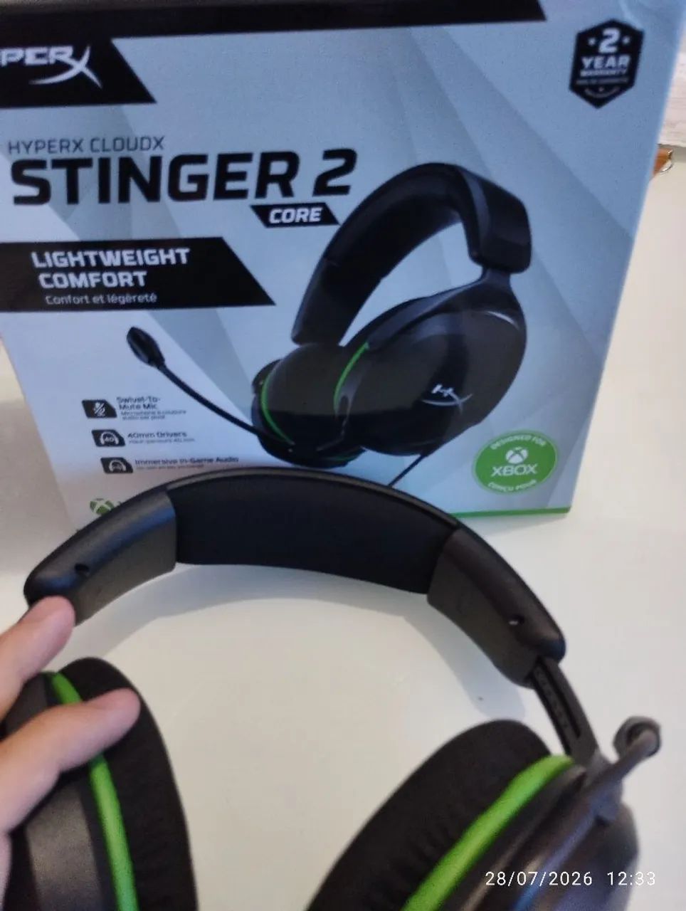 Headset Gamer HyperX CloudX Stinger 2 Core Xbox - Foto 4