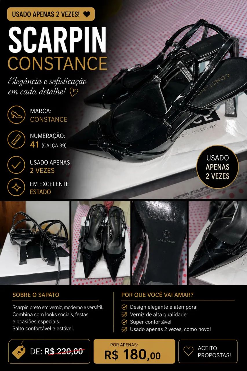 Sapato Constance