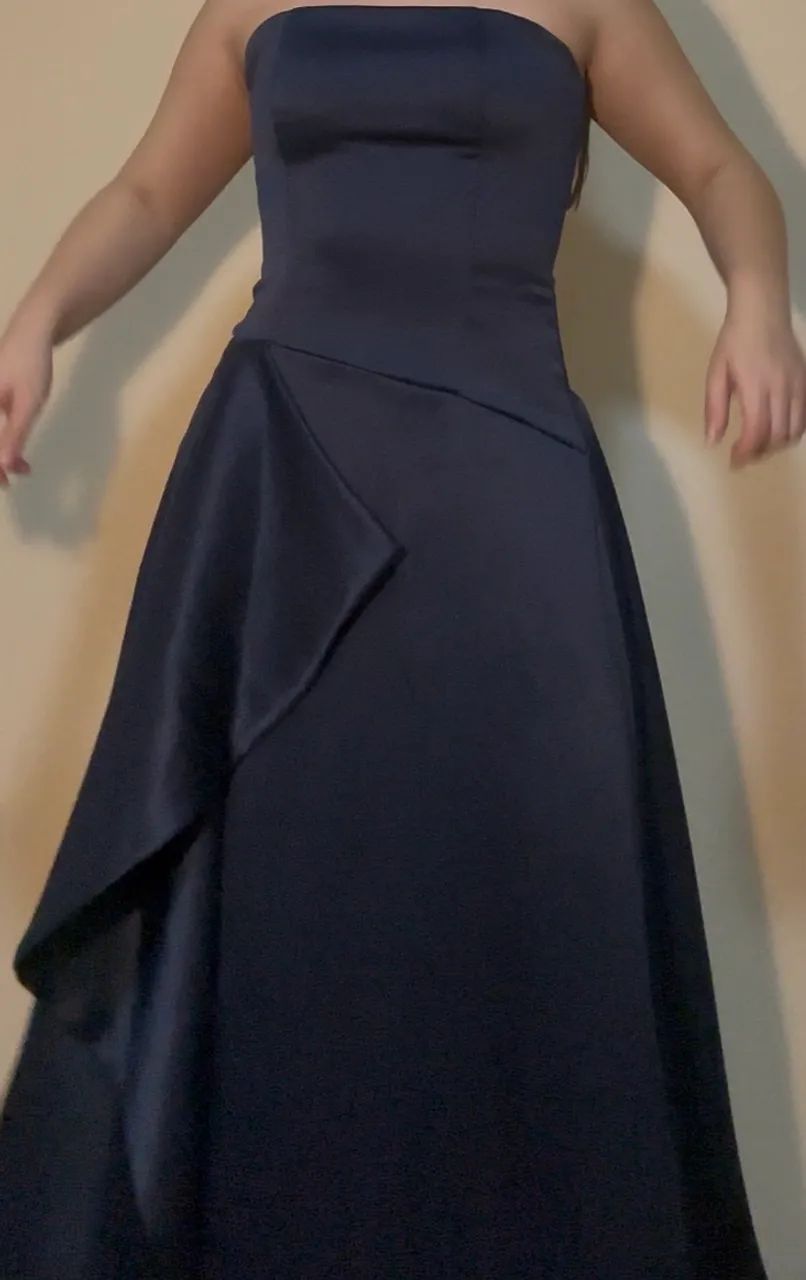 Vestido azul marinho - Foto 5