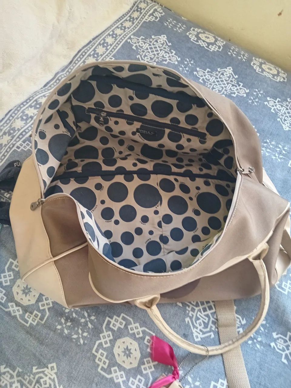 Bolsa de viagem com tag da uncle k - Foto 4