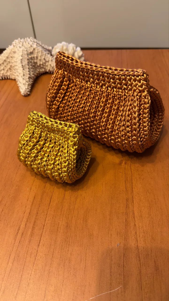 Bolsa de crochê (A pronta entrega) - Foto 3