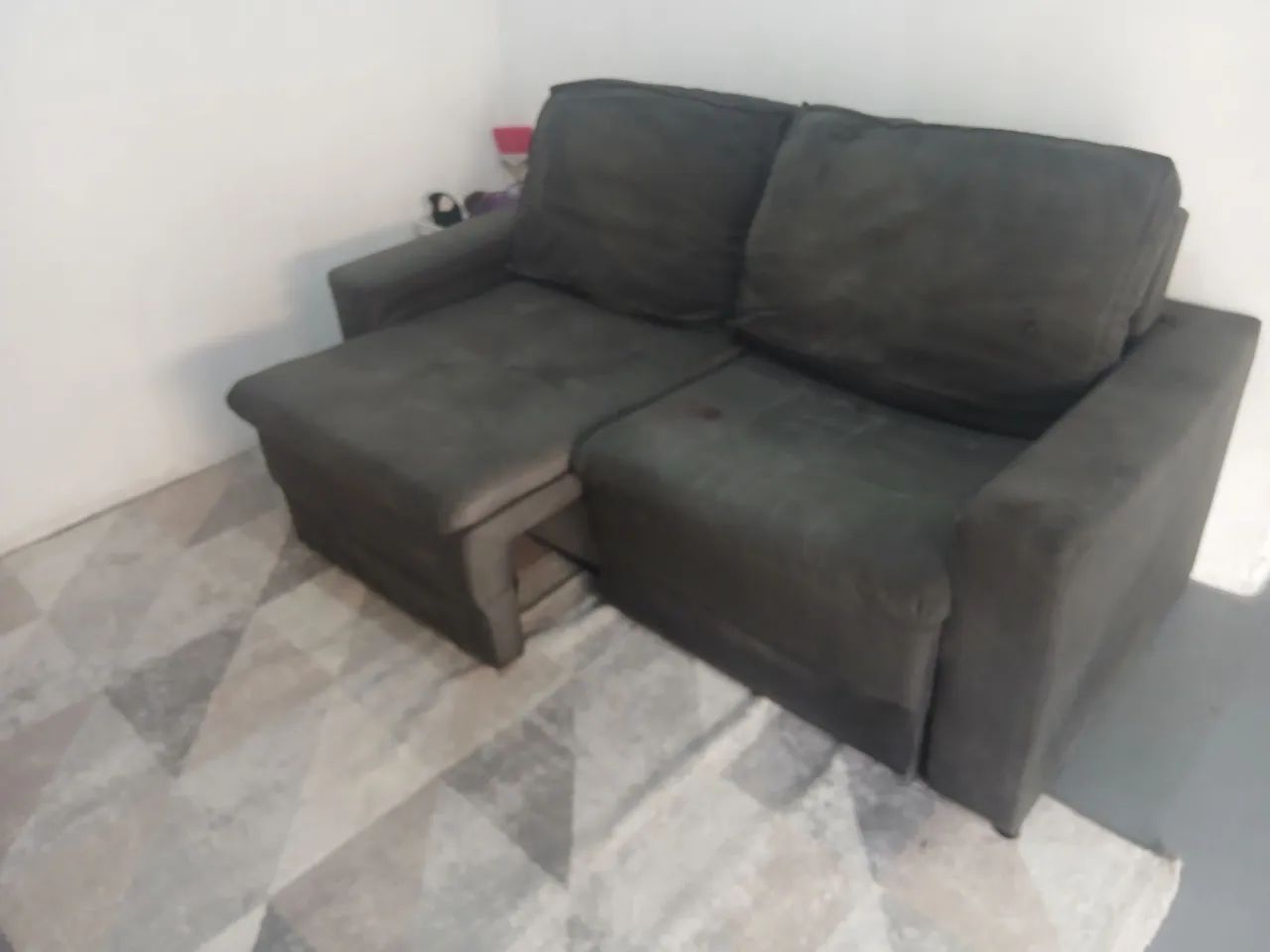Sofa retrátil 3 lugares  - Foto 3
