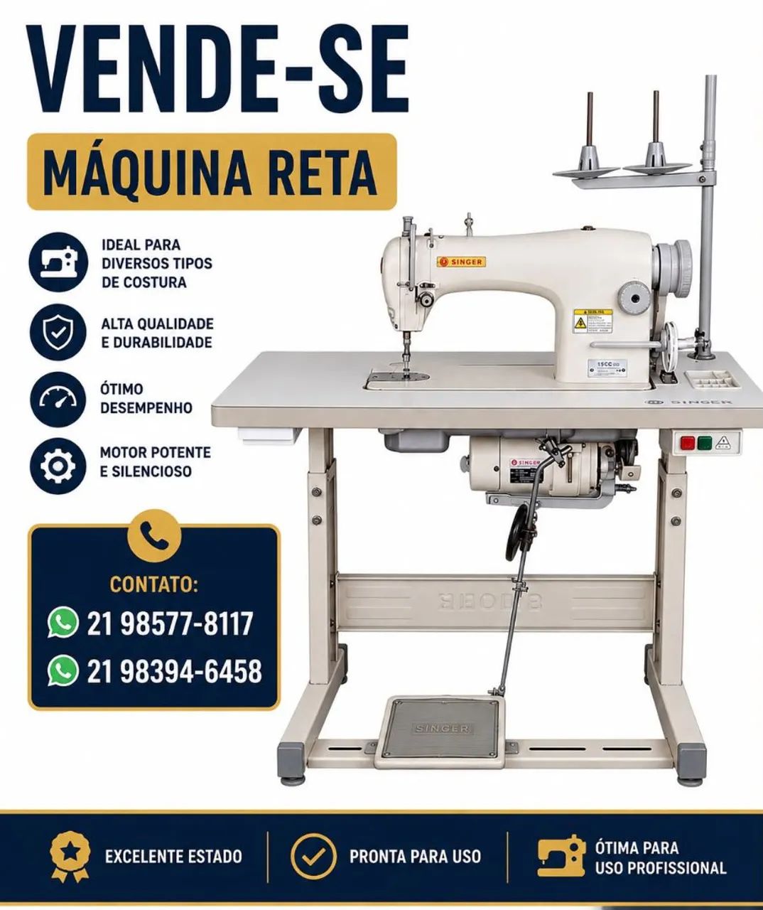 Venda máquina de costura  - Foto 2
