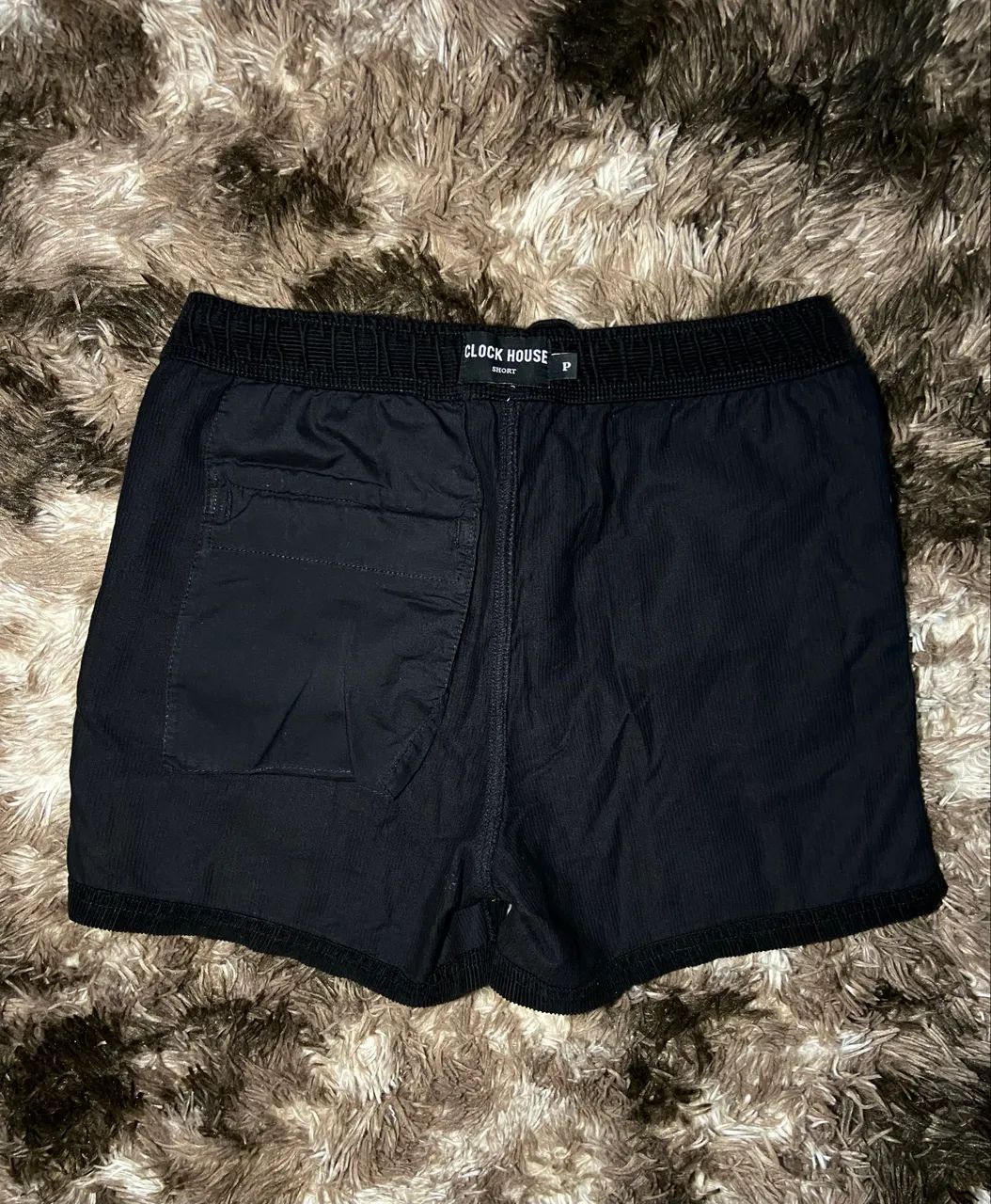 Short c&a canelado  - preto  - Foto 3
