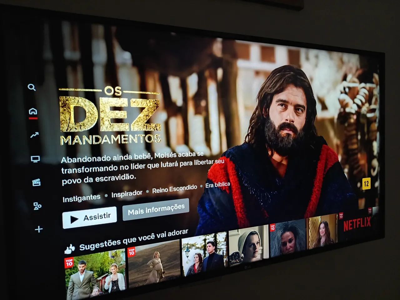 TV LG 49 POLEGADAS ? TELA PERFEITA + CONTROLE ORIGINAL - Foto 5