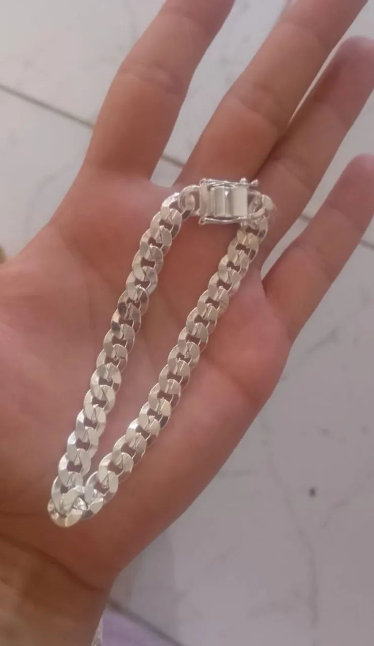 Pulseira prata 925 - Foto 2