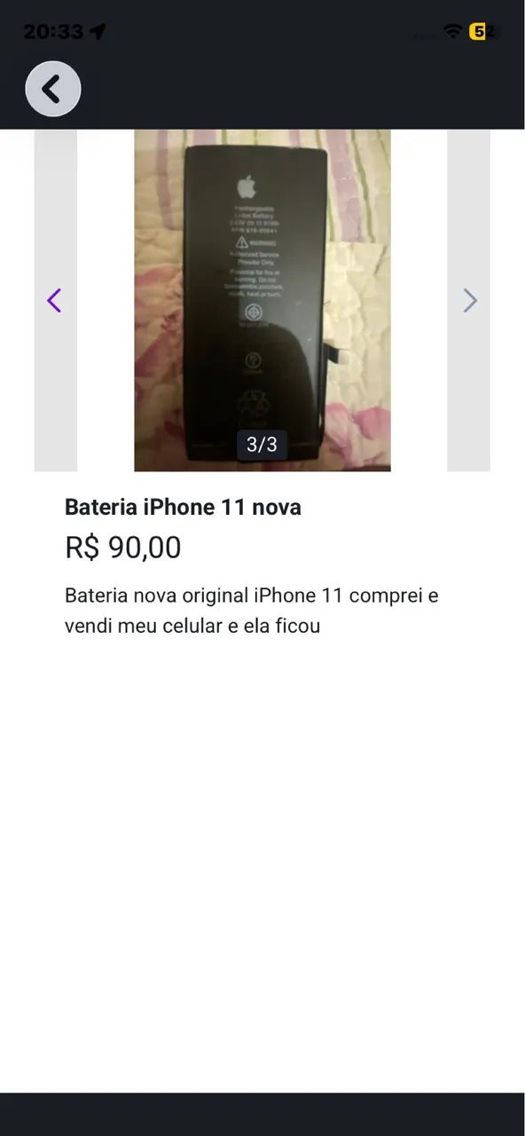 Bateria de iPhone 11 - Foto 3