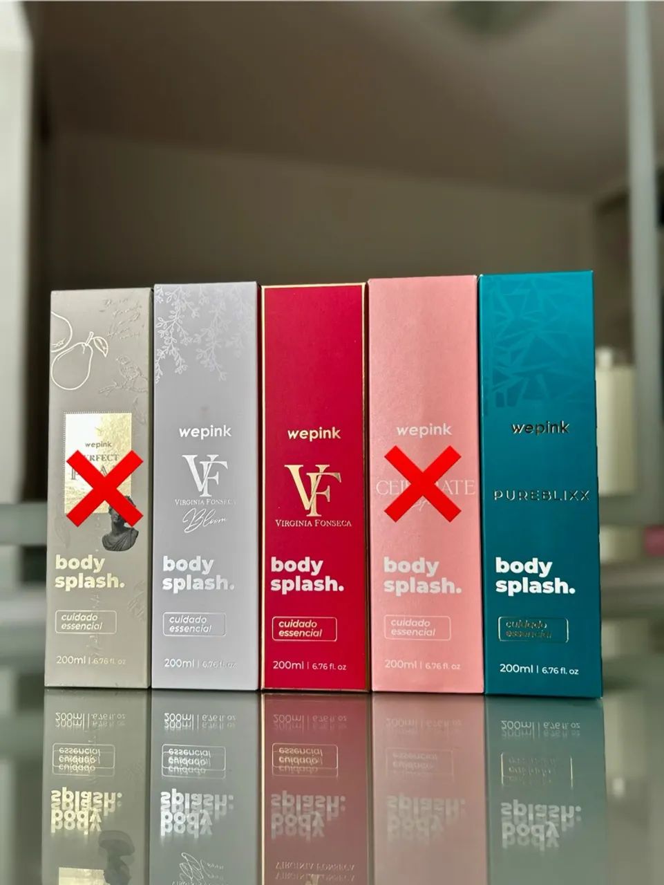 DESAPEGO: body splash da WePink