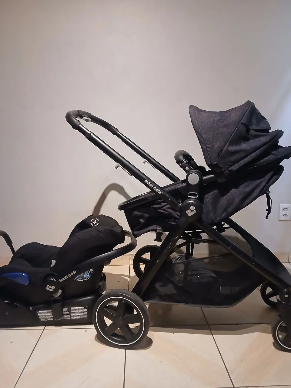 Carrinho de bebe e bebê conforto Maxi-cosi - Foto 3