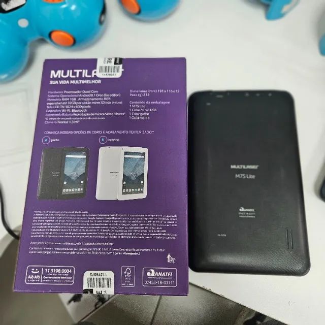 Tablet Multilaser M7S Lite Wi-Fi Tela 7" - Preto - Foto 3
