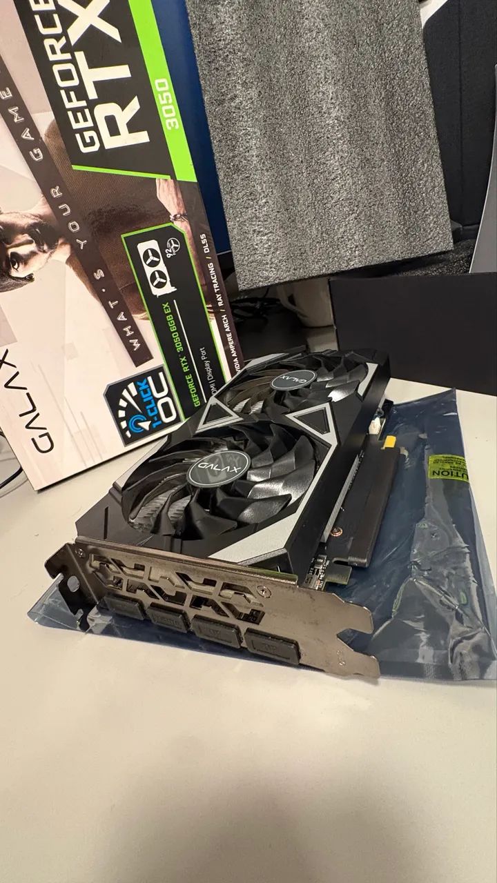 Placa de video RTX 3050 6GB NOVA - Foto 2