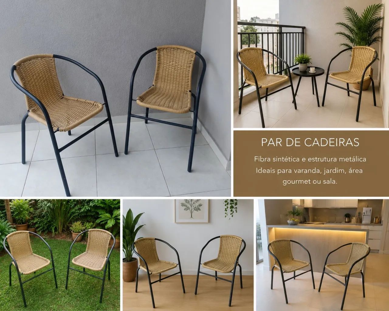 Cadeiras Rattan  - Foto 3