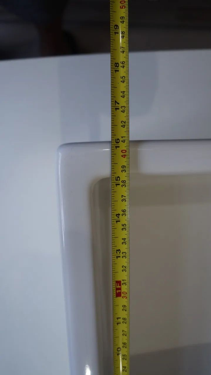 Cuba De Apoio Quadrada 41cm  Branco Deca  de qualidade - Foto 4