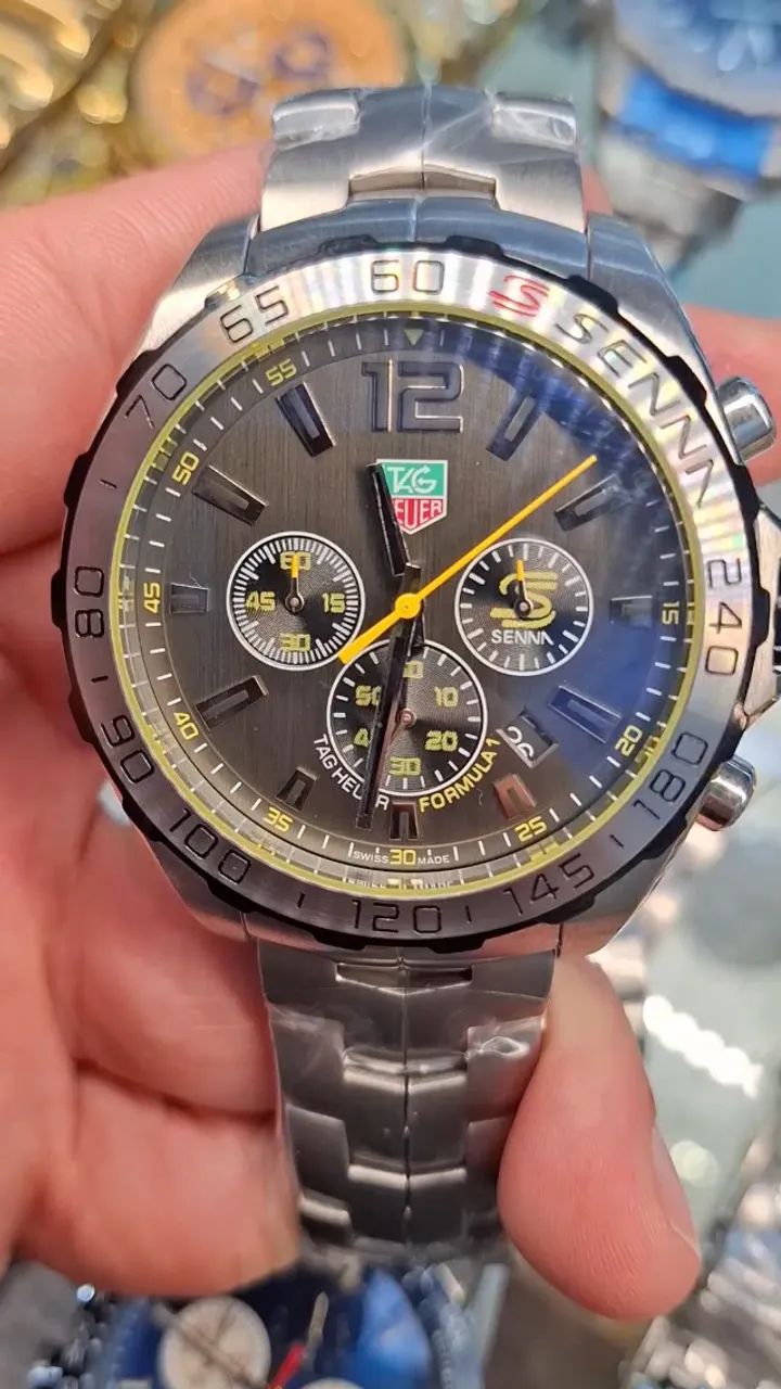 Relógio TAG HEUER FORMULA 1 SENNA - ENTREGAMOS  - Foto 4