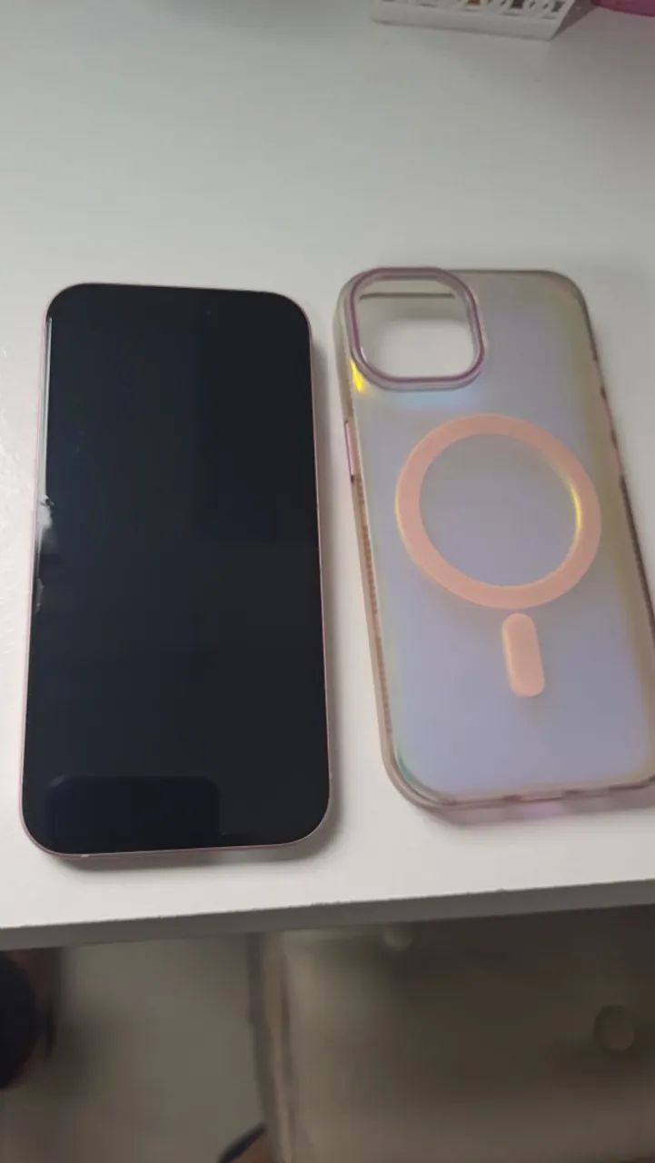 Iphone 15 128gb Rosa Dual E-Sim na Garantia