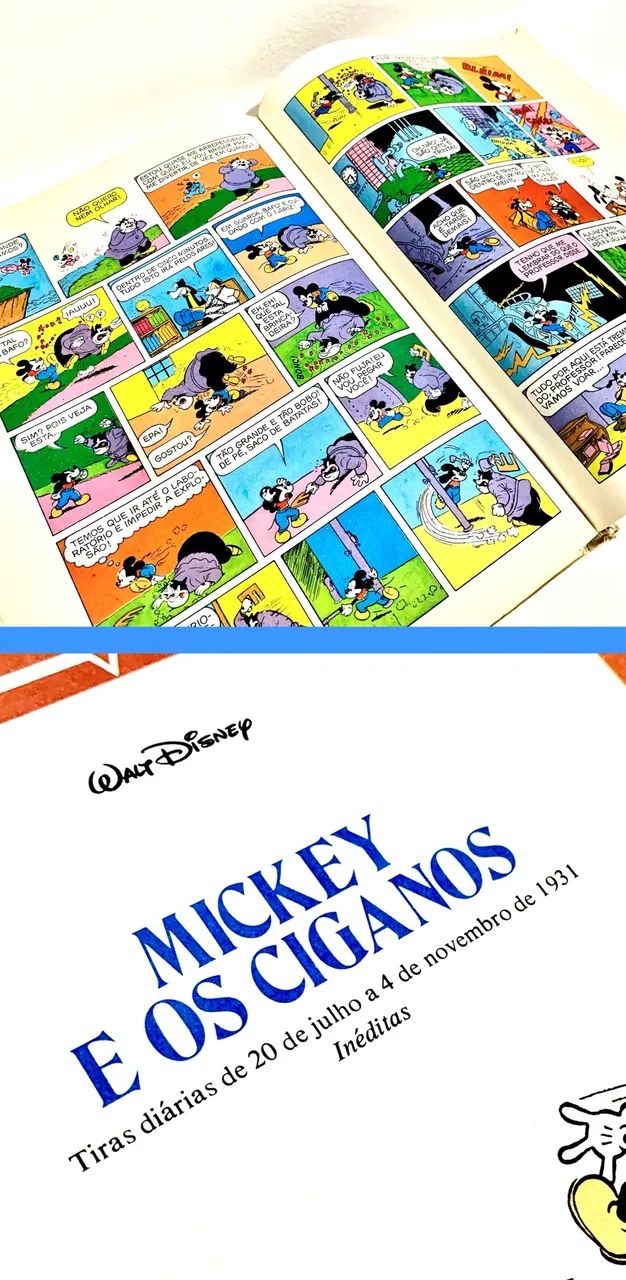 Livro 1978 Mickey 50 anos - Walt Disney 2