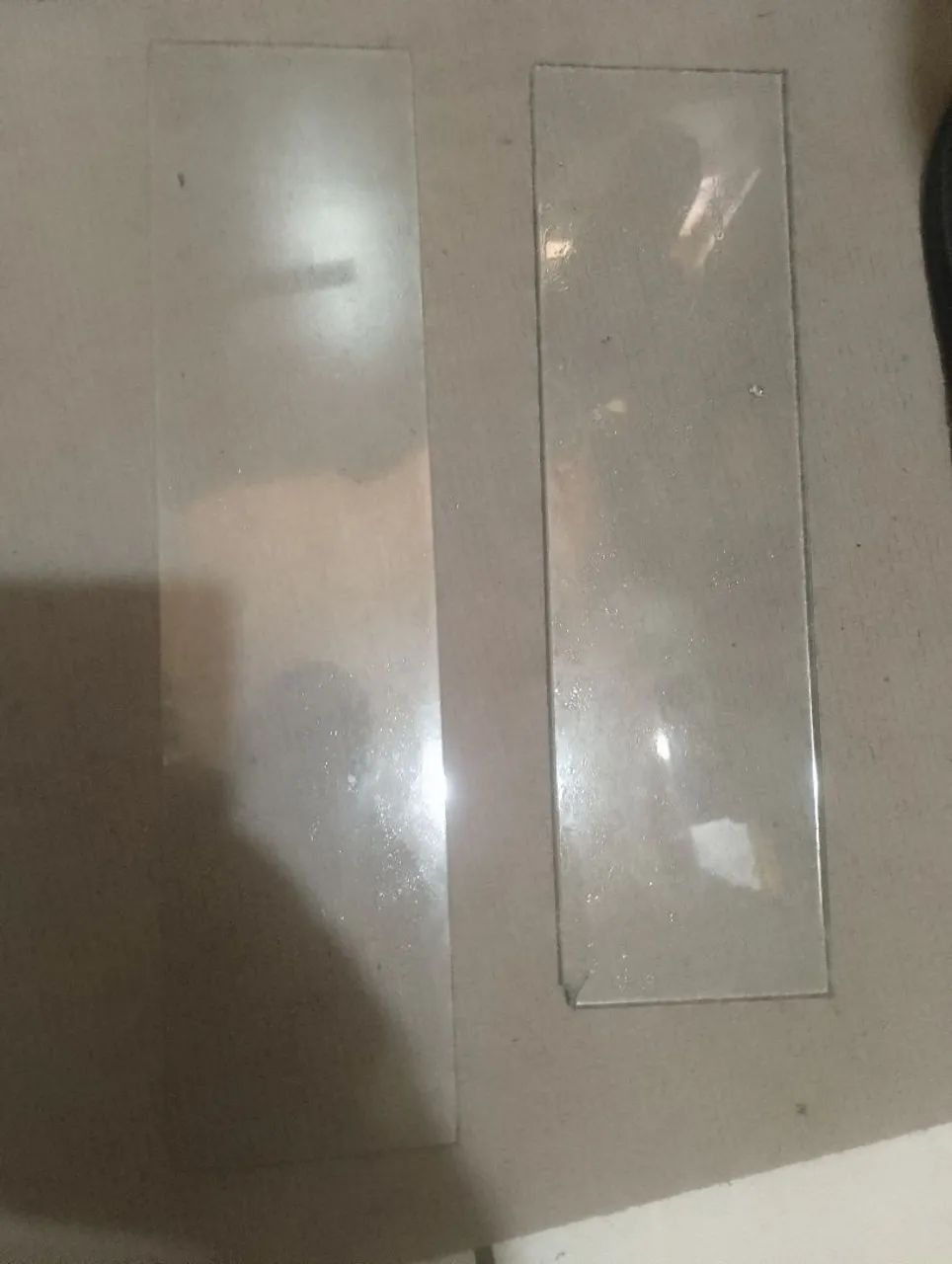 Prateleiras de vidro 