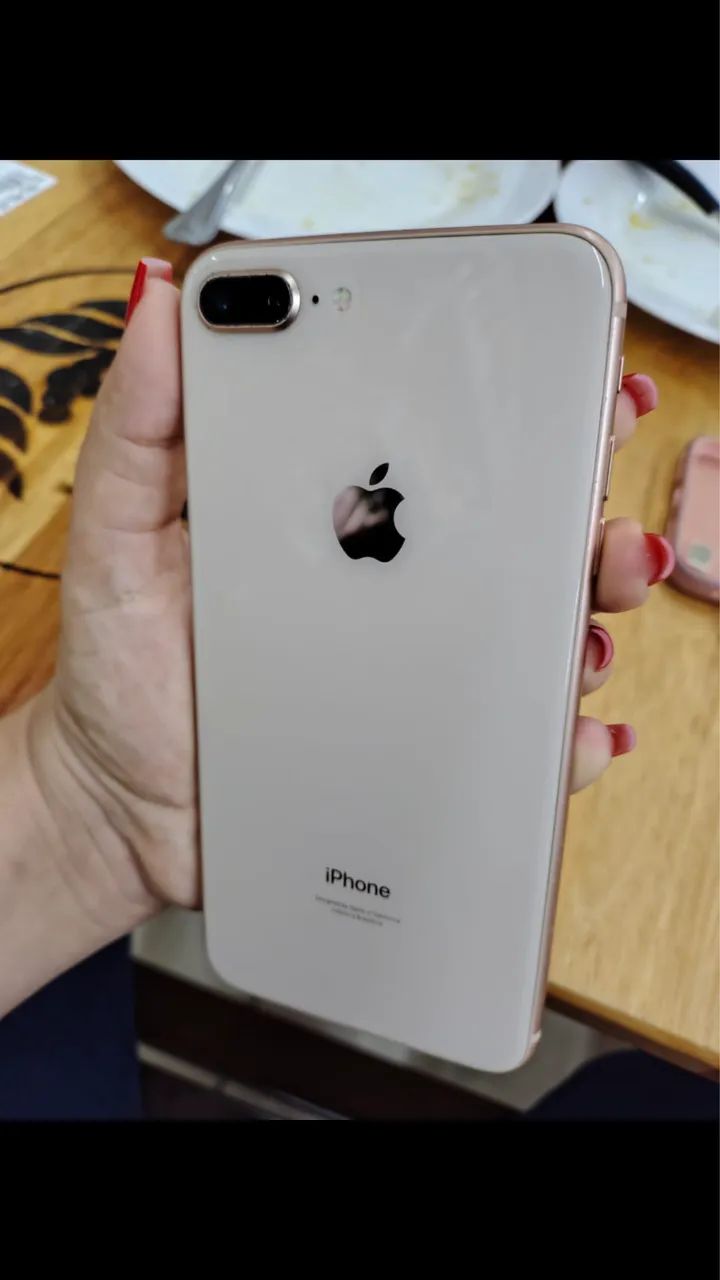 iPhone 8 Plus muito bem conservado funcionando tudo perfeitamente  - Foto 4