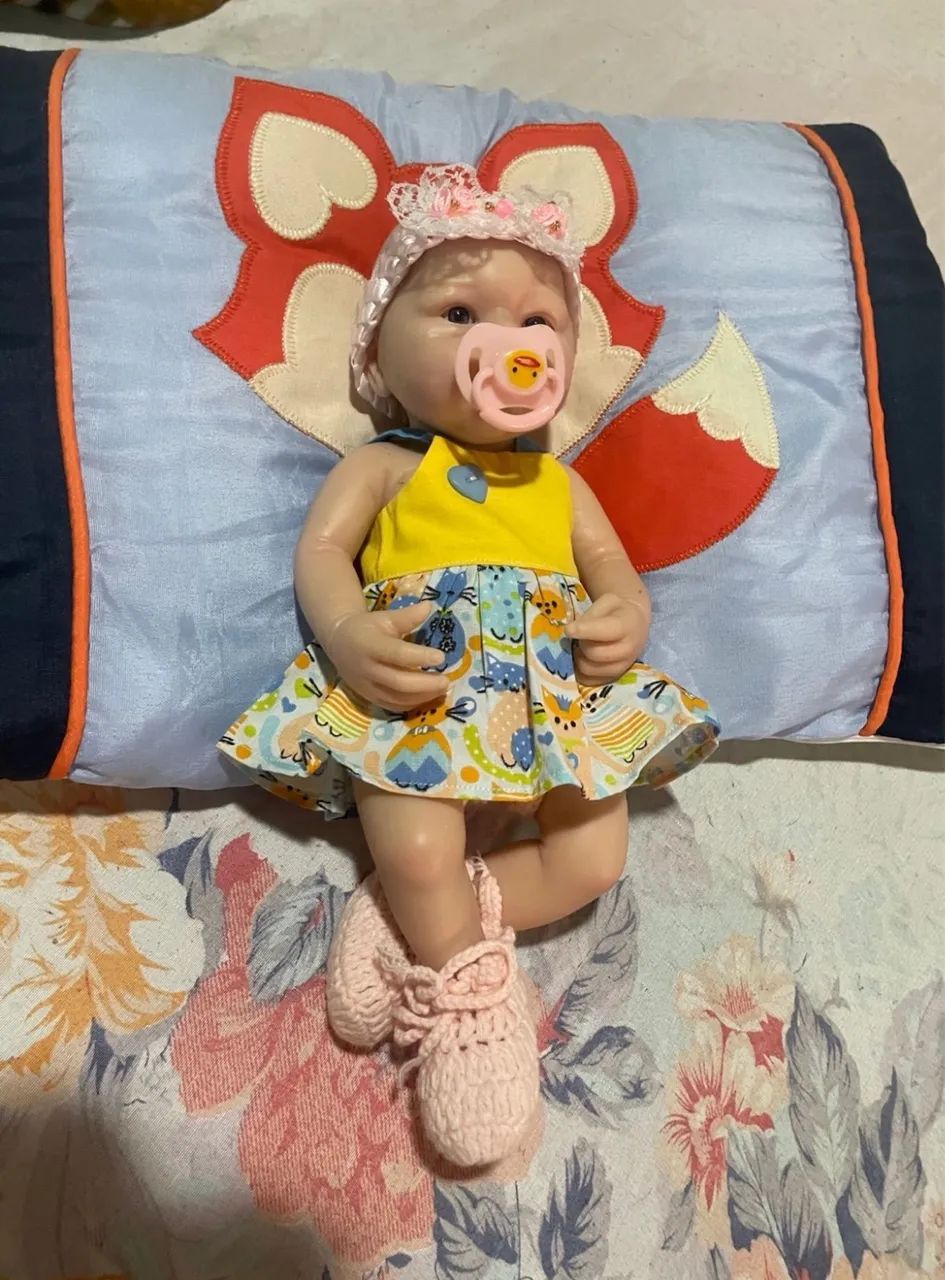 Bebe reborn silicone Solido  - Foto 4