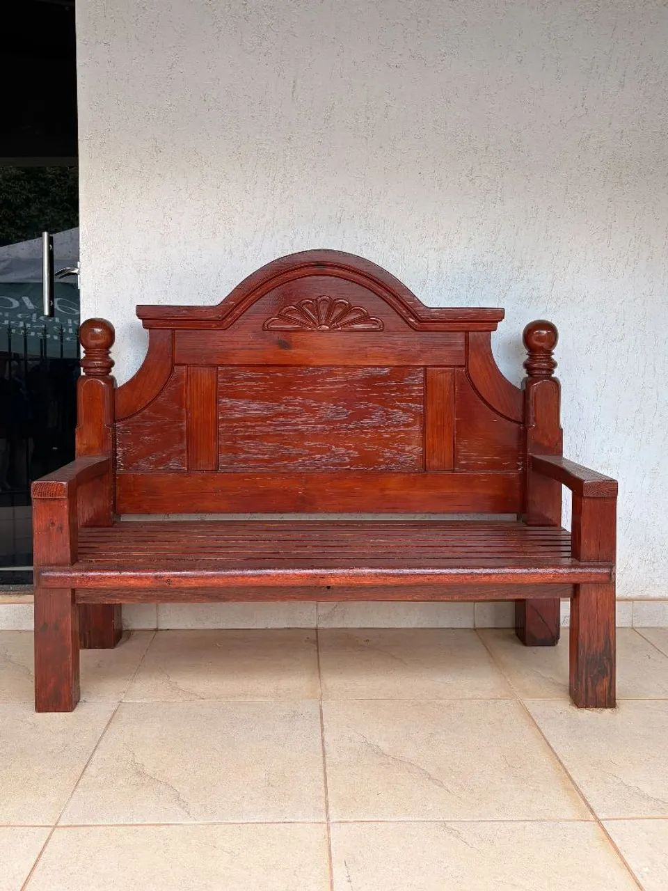 Banco Rústico de Madeira  - Foto 4