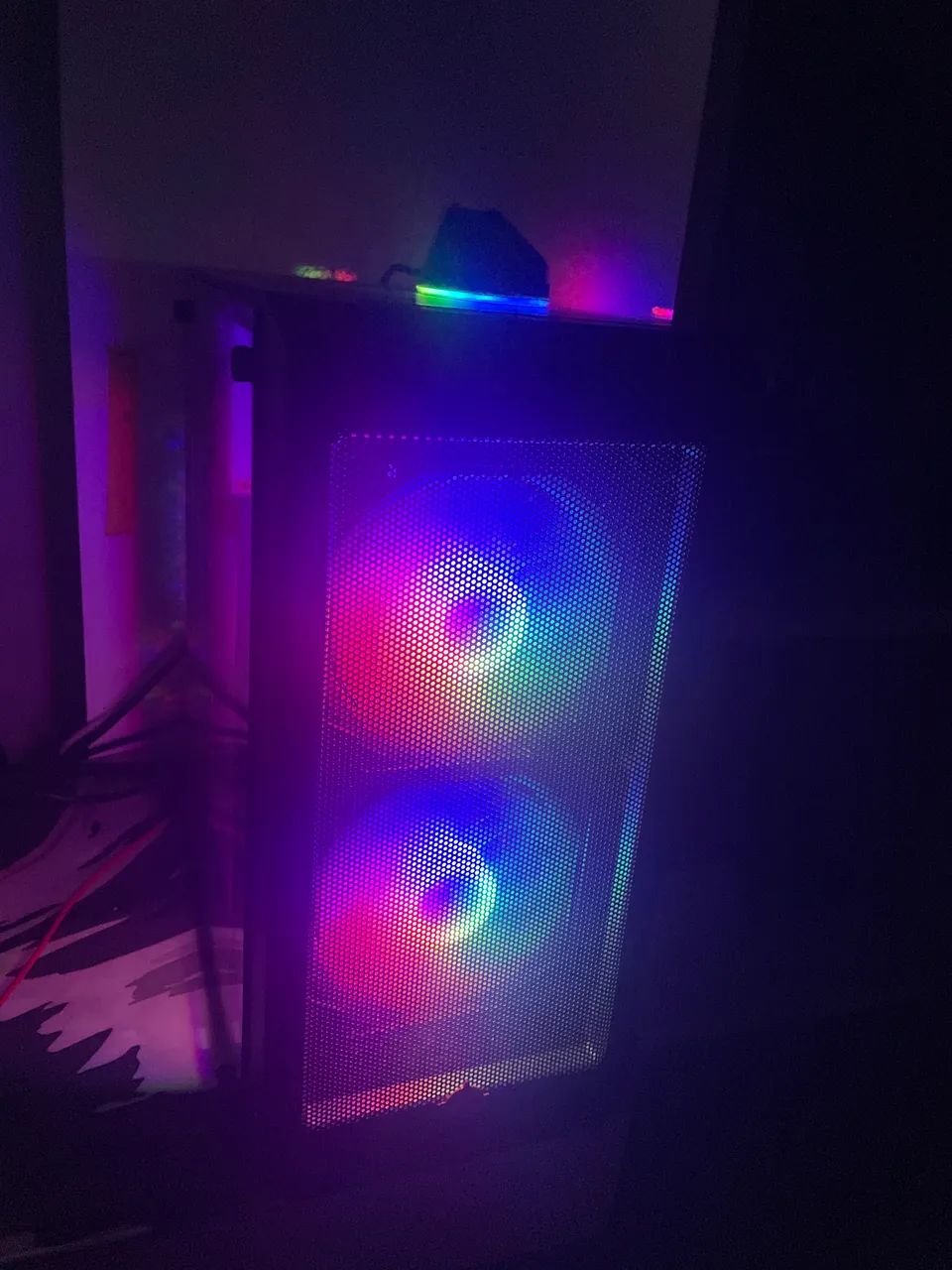 Vendo ou troco pc gamer, i5, rx 550, 16 ram, fonte 450w, hd 500 e 250