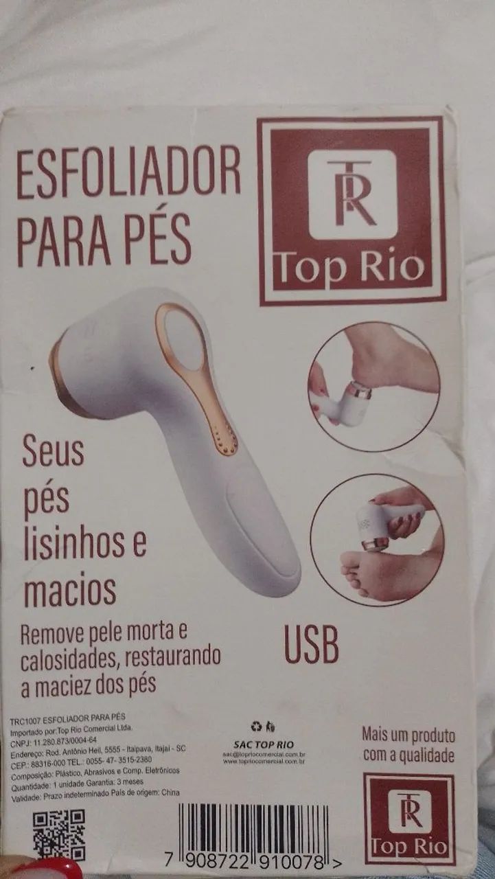 Esfoliador para pés