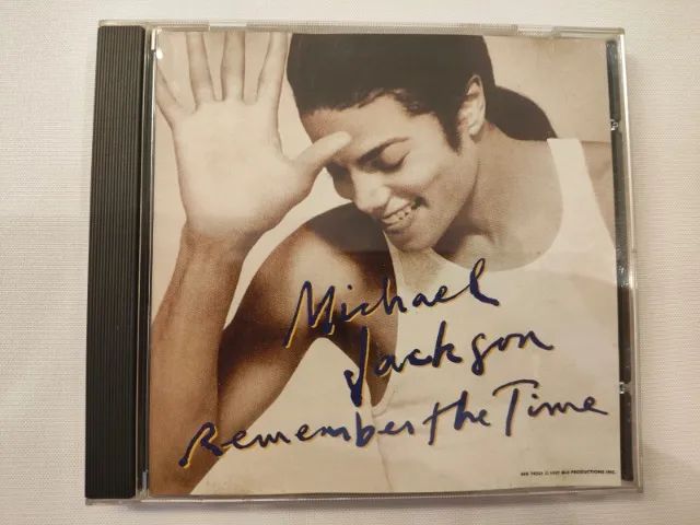 CD Maxi Single Raro Michael Jackson - Remember The Time (Importado