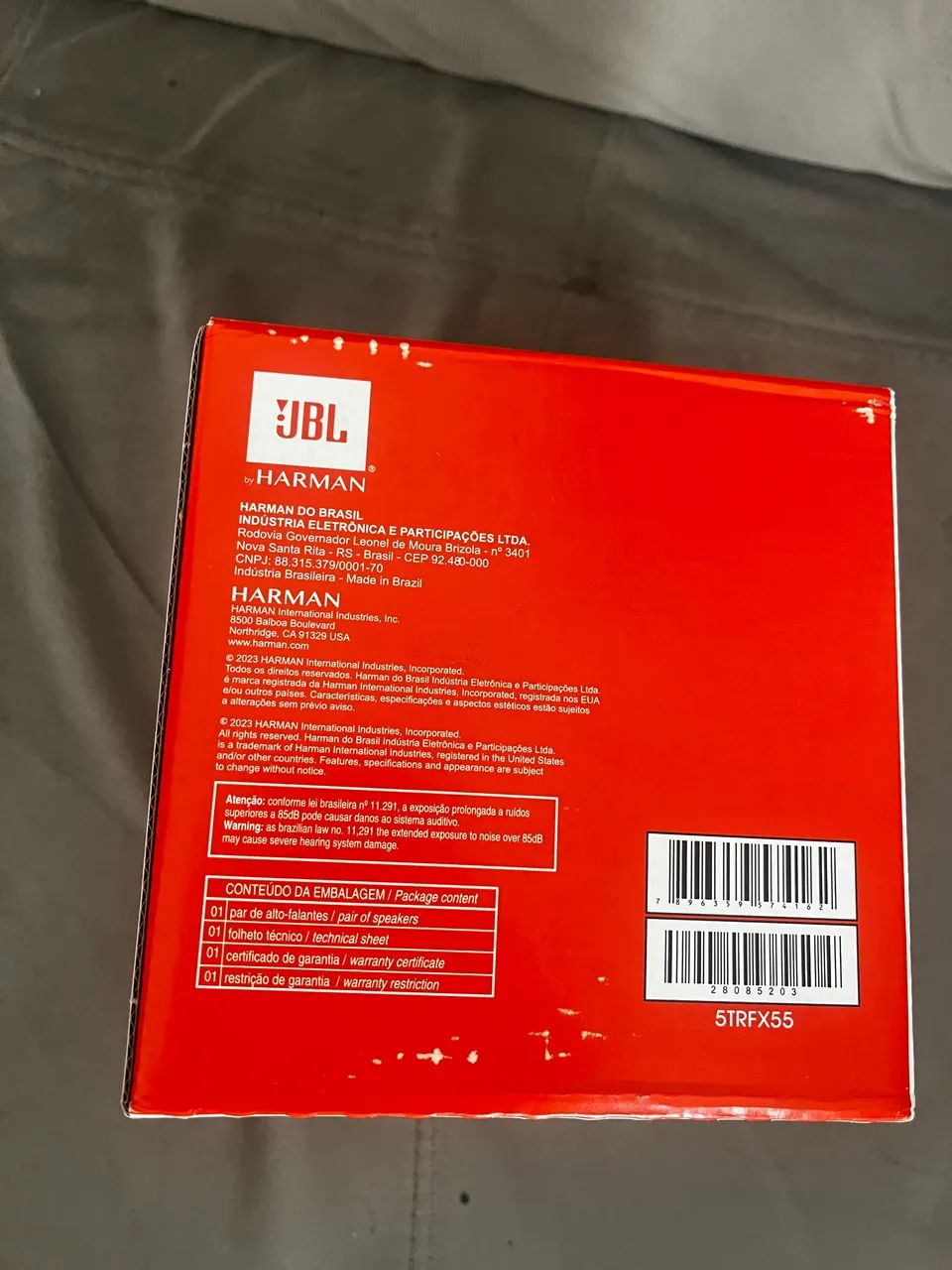 2 alto falantes 5 polegadas jbl 5TRFX55 - Foto 4
