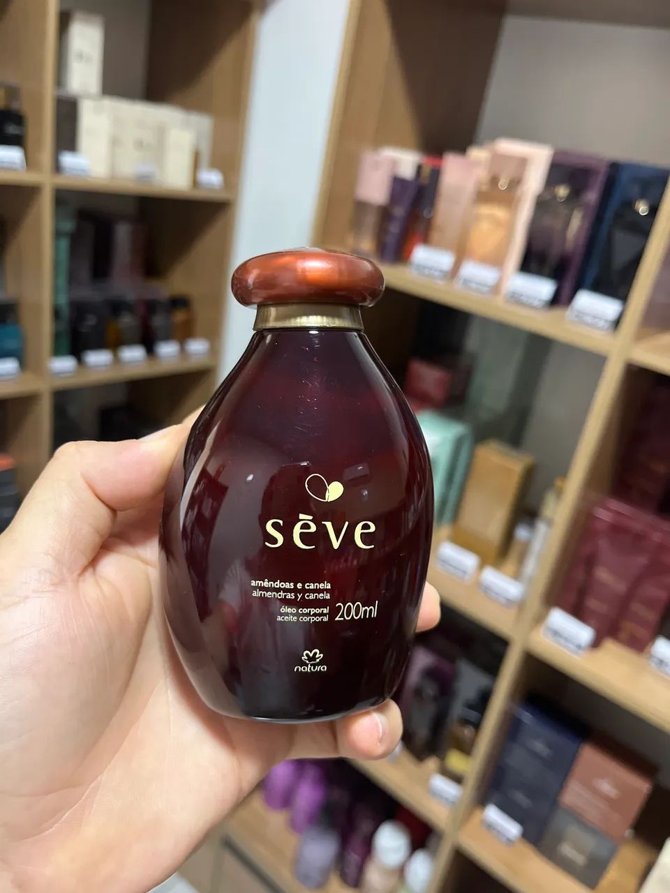 Óleo Sève Amêndoas e Canela 200 ml - Foto 2