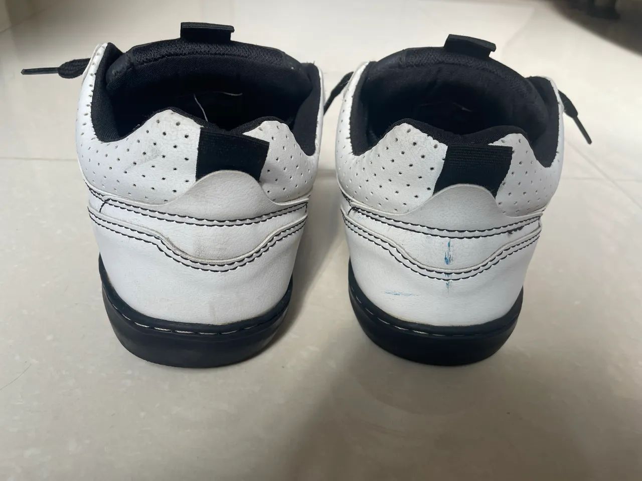 Tenis Tesla Denis Silva White Black - Foto 2