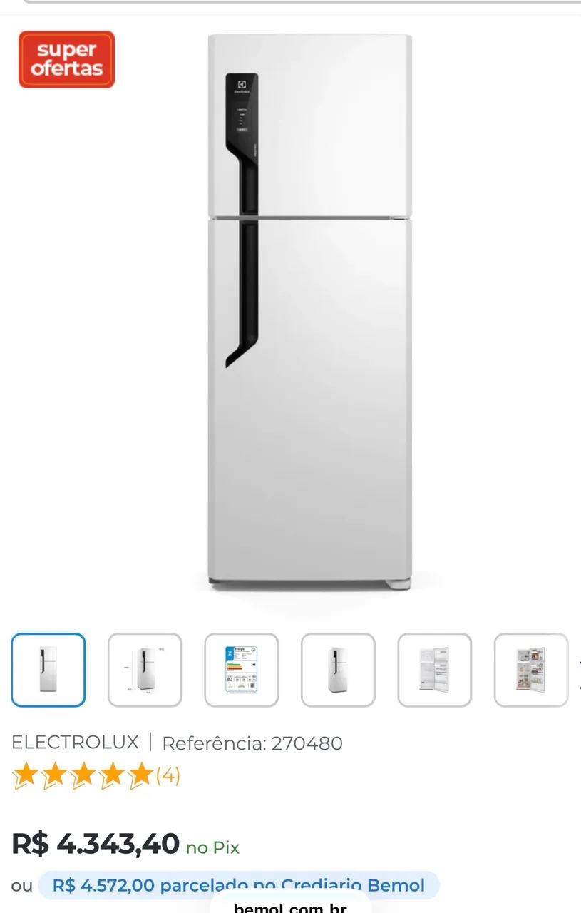 VENDO GELADEIRA ELECTROLUX NOVA - Foto 3