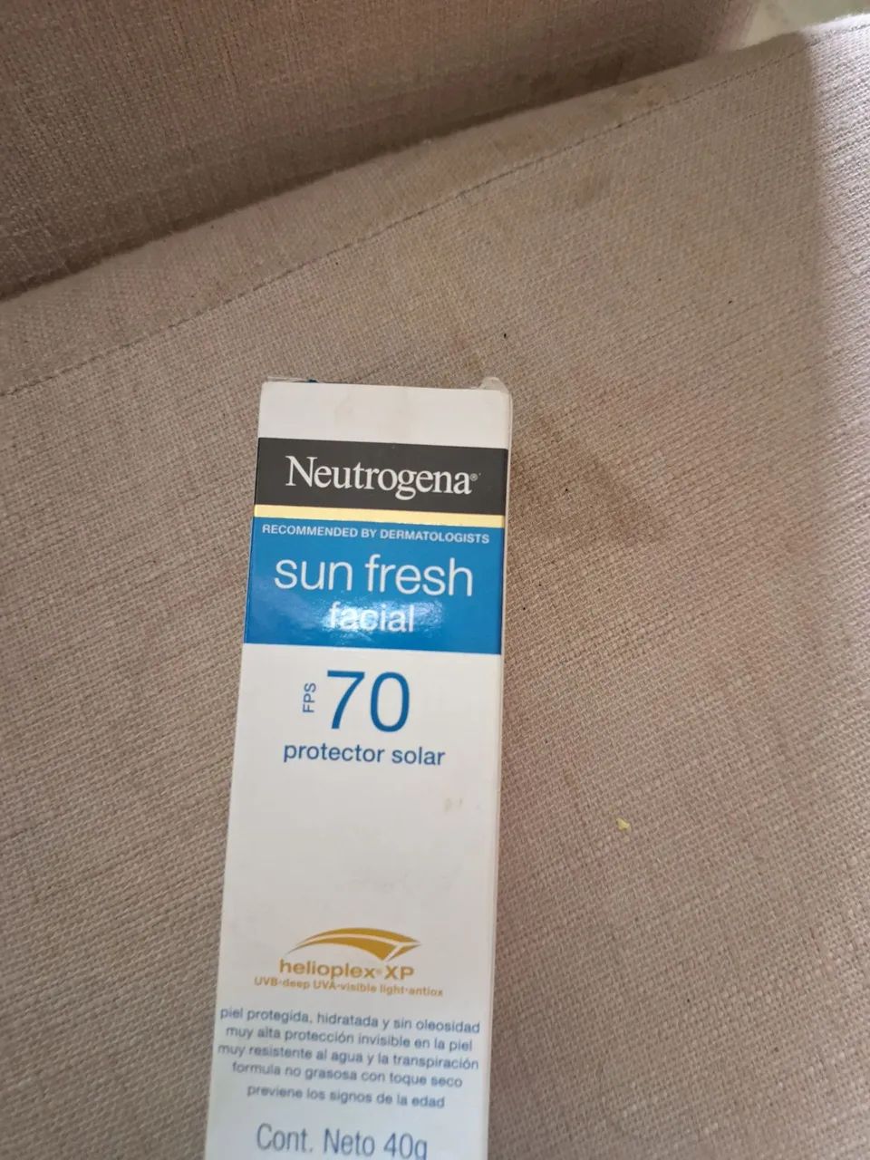 Protetor solar neutrogena facial 