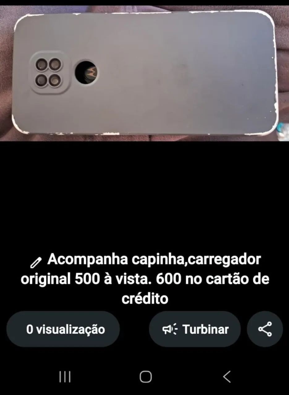 Vendo celular moto g9 play 