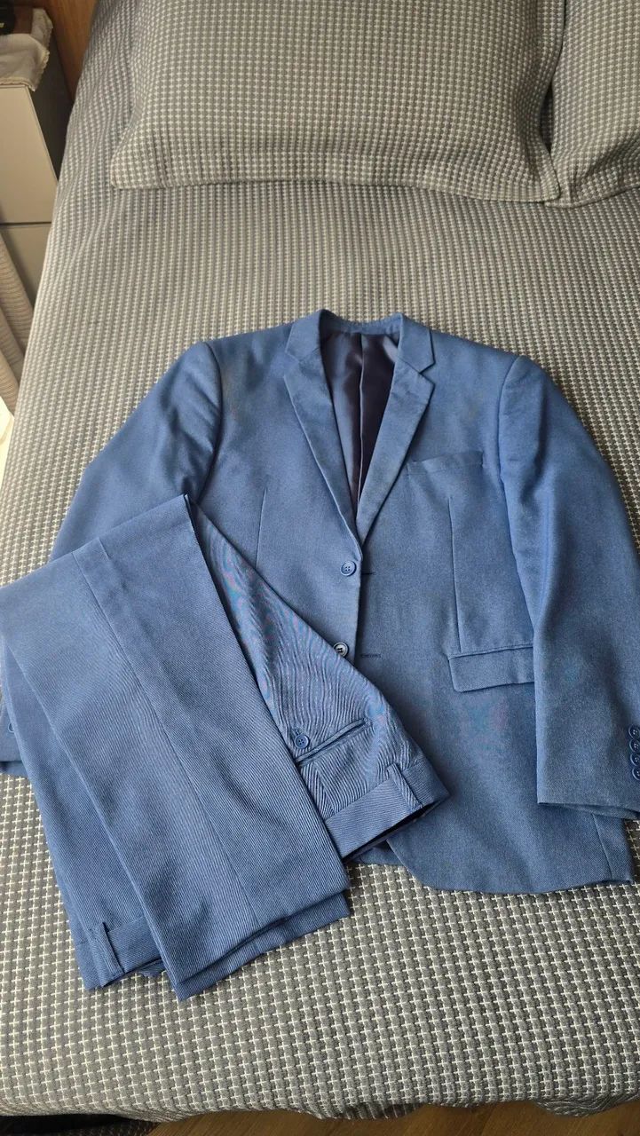 Terno Azul Corte Italiano 