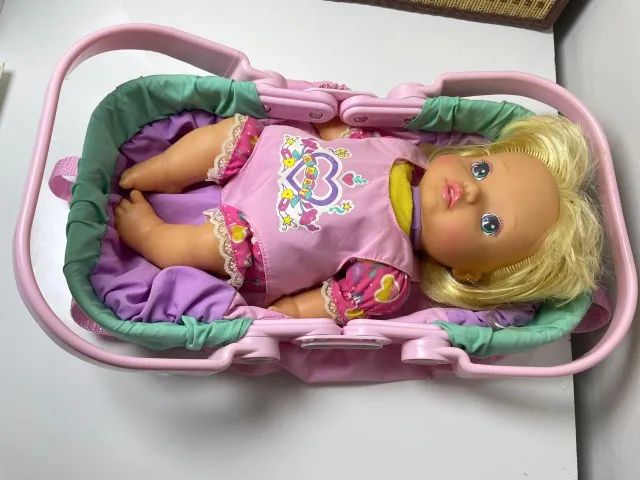 Brinquedo Infantil Boneca Leva Neném 