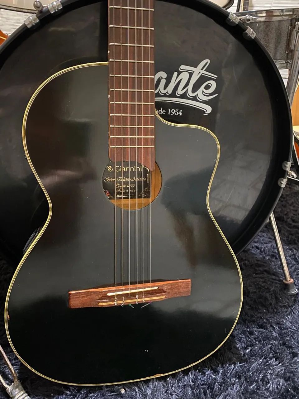 Violão Giannini elétrico perfeito estado - Foto 3