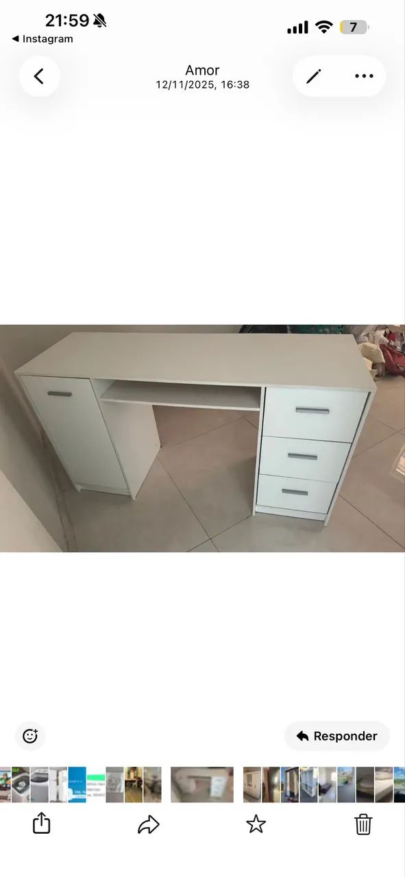 Mesa de escritório 