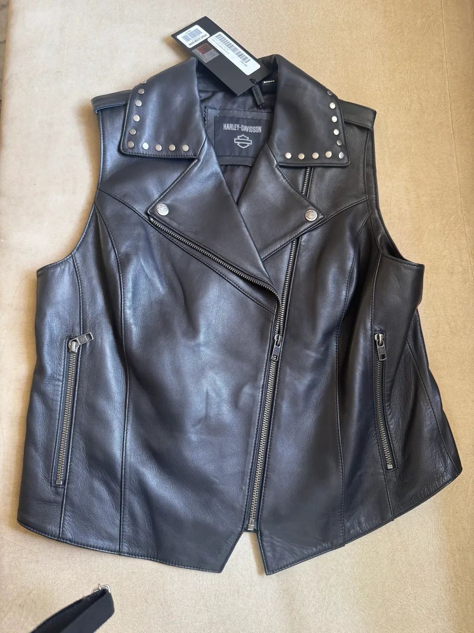Maravilhoso Colete Original Harley Davidson
