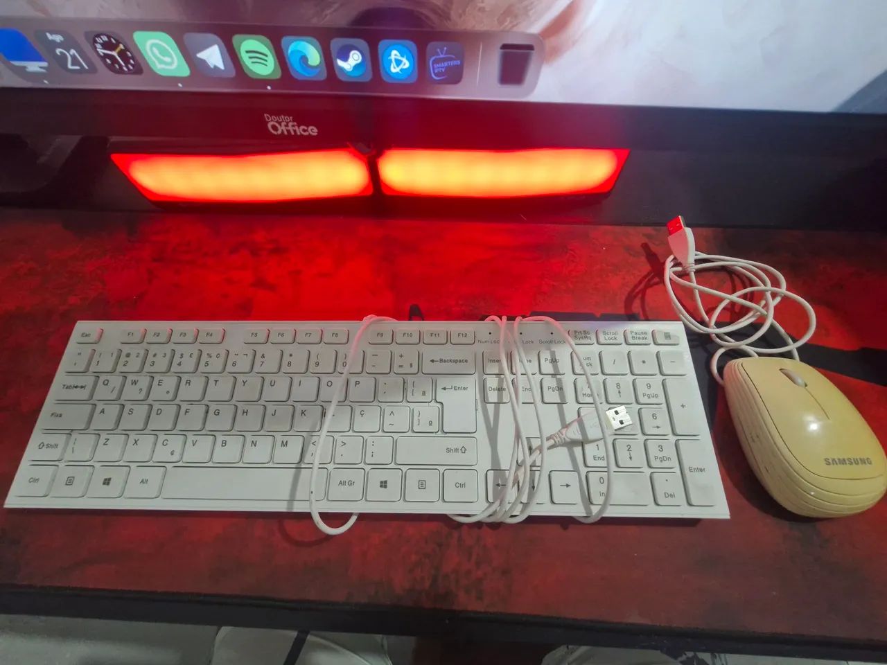Teclado e mouse samsung - Foto 2