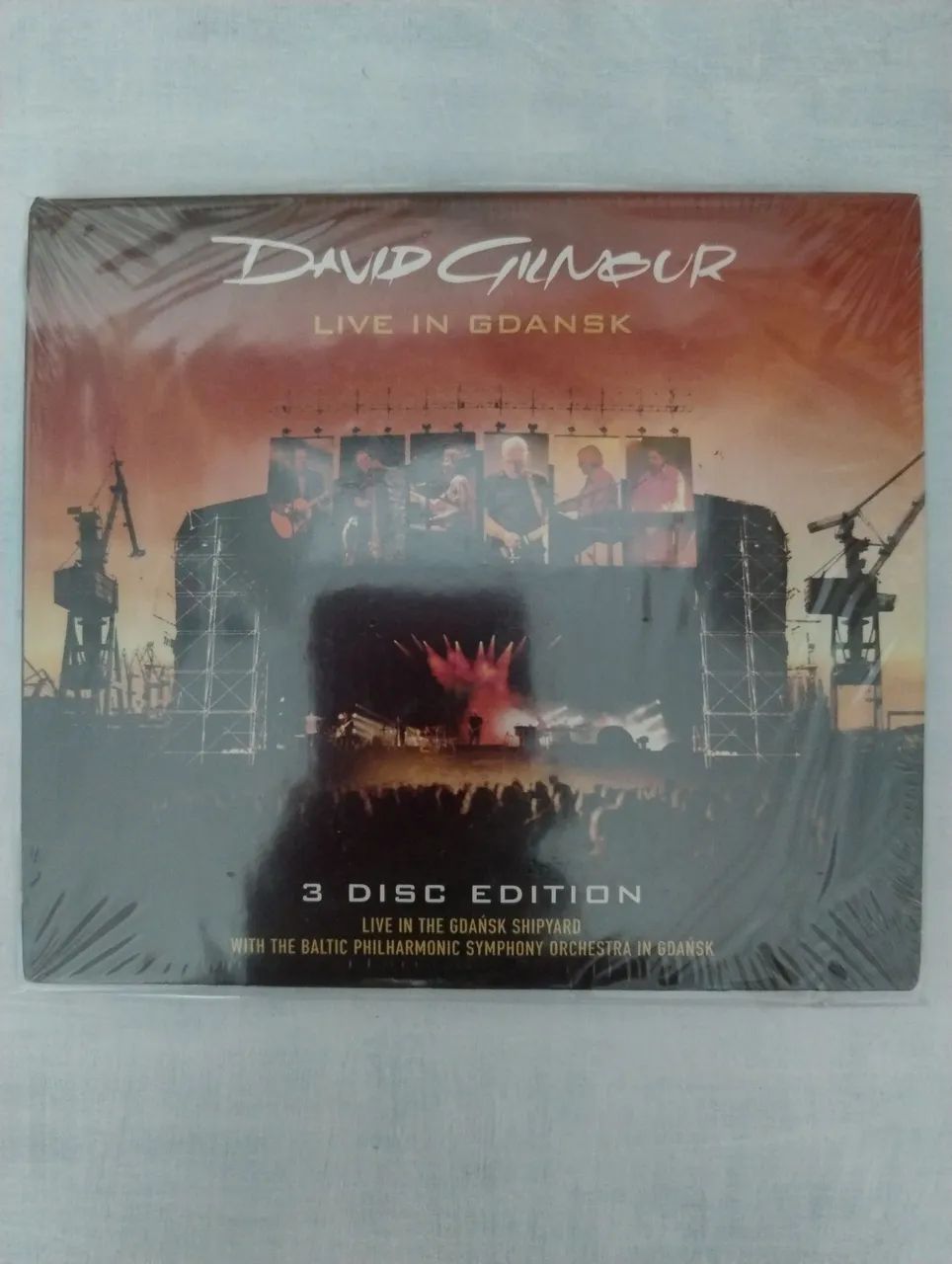 David Gilmour / Live in Gdansk - 2 CDs + 1 DVD Sealed! Lovely Collector's Rarity!!