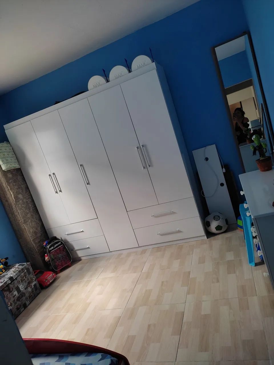 Guarda roupa casal 5 portas  - Foto 3