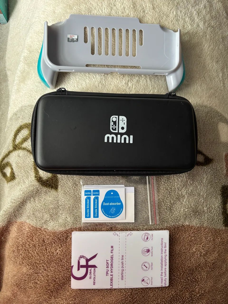 Nintendo Switch Lite + SD128 + Case e Acessórios  - Foto 4