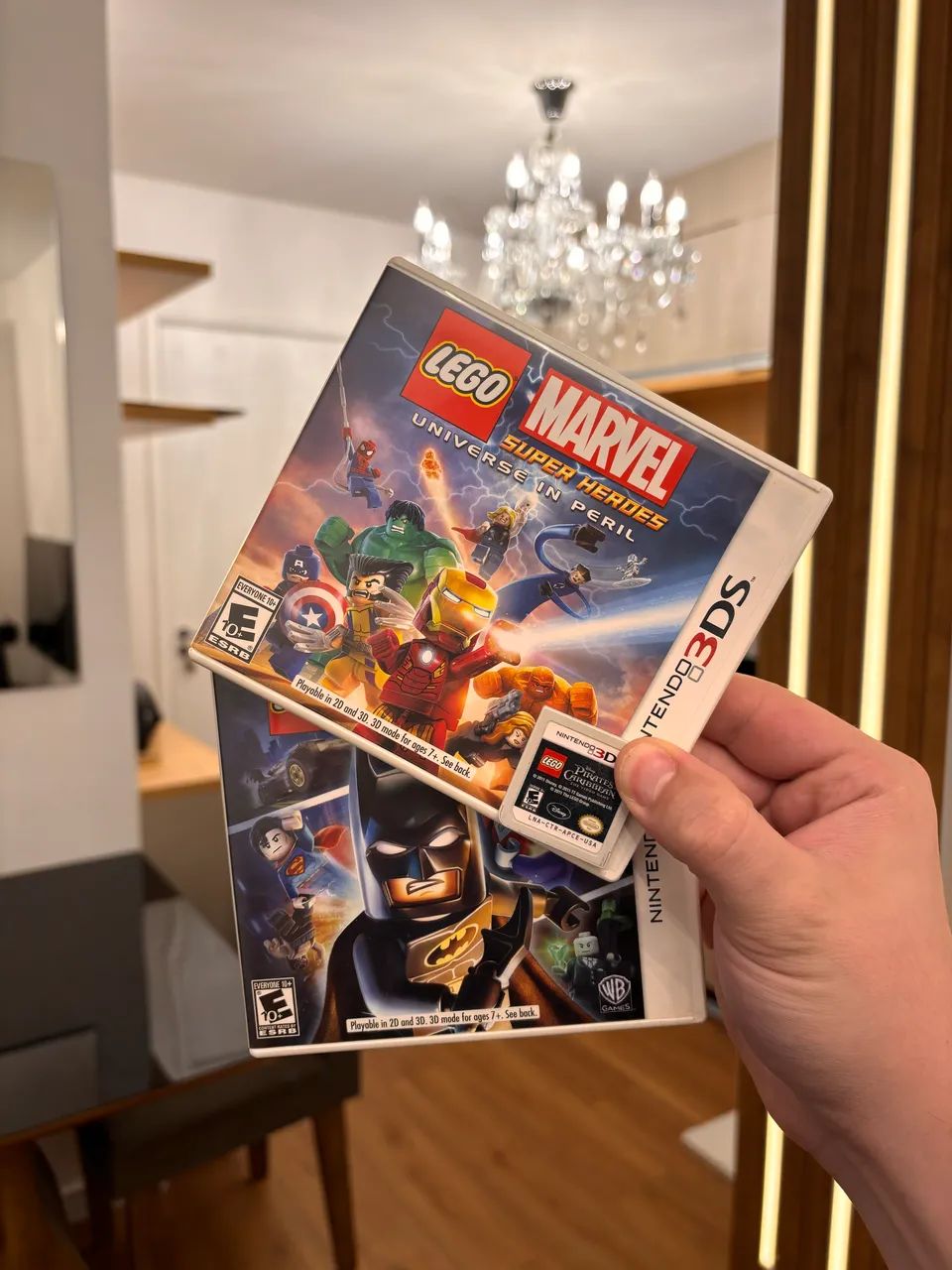 Lote de jogos Lego Nintendo 3ds: Marvel Super Heroes, Batman 2 e Pirates Of the Caribean